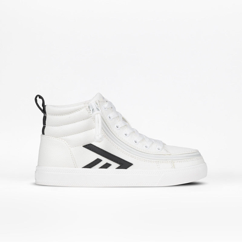 Mens White/Black BILLY CS High Tops