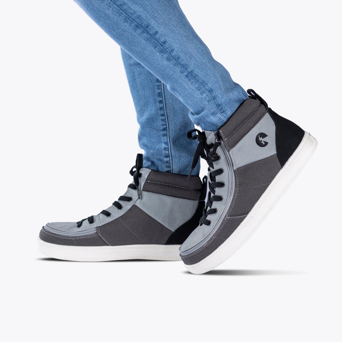 Grey Colorblock BILLY Street High Tops