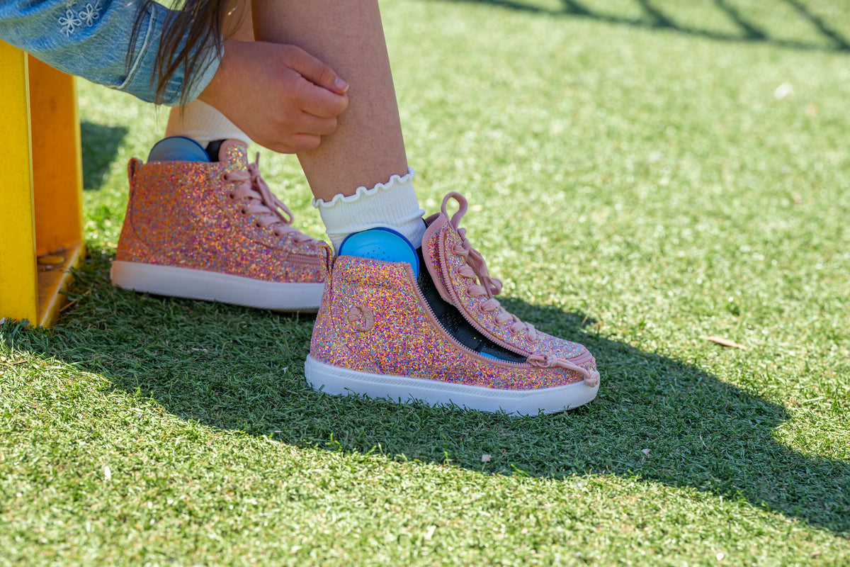 Coral Multi Glitter BILLY Classic D|R II High