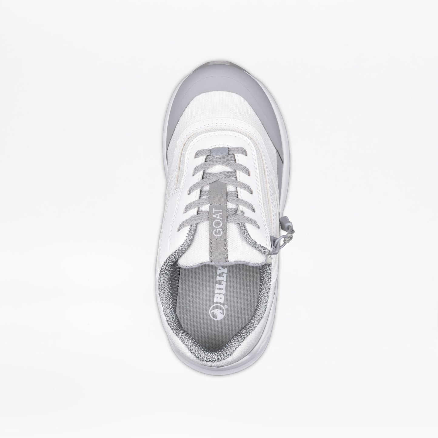 White BILLY Goat AFO-Friendly Shoes