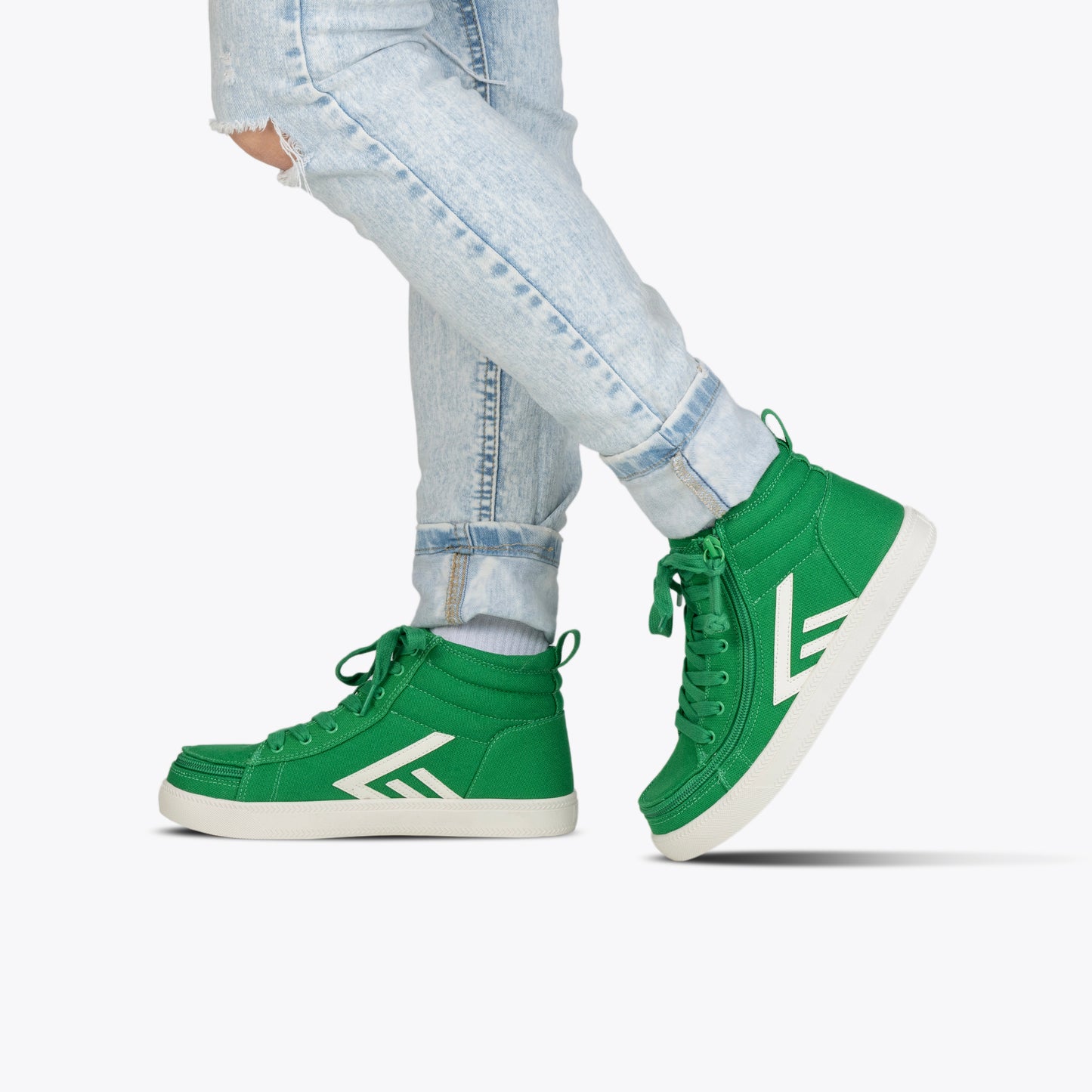 Green/White BILLY CS High Tops