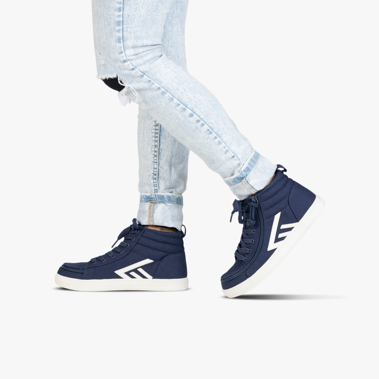 Navy/White BILLY CS High Tops