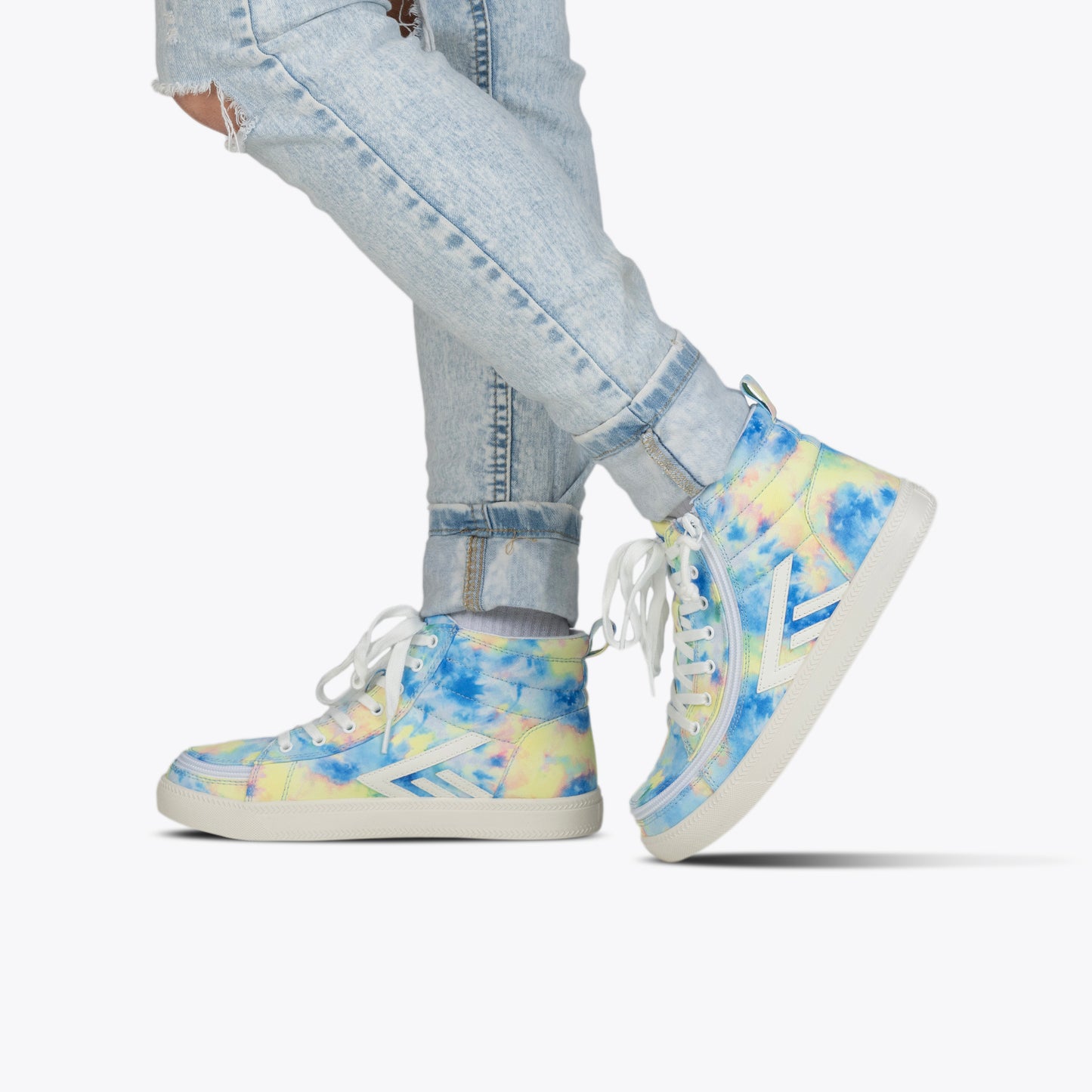 Blue Watercolor BILLY CS High Tops