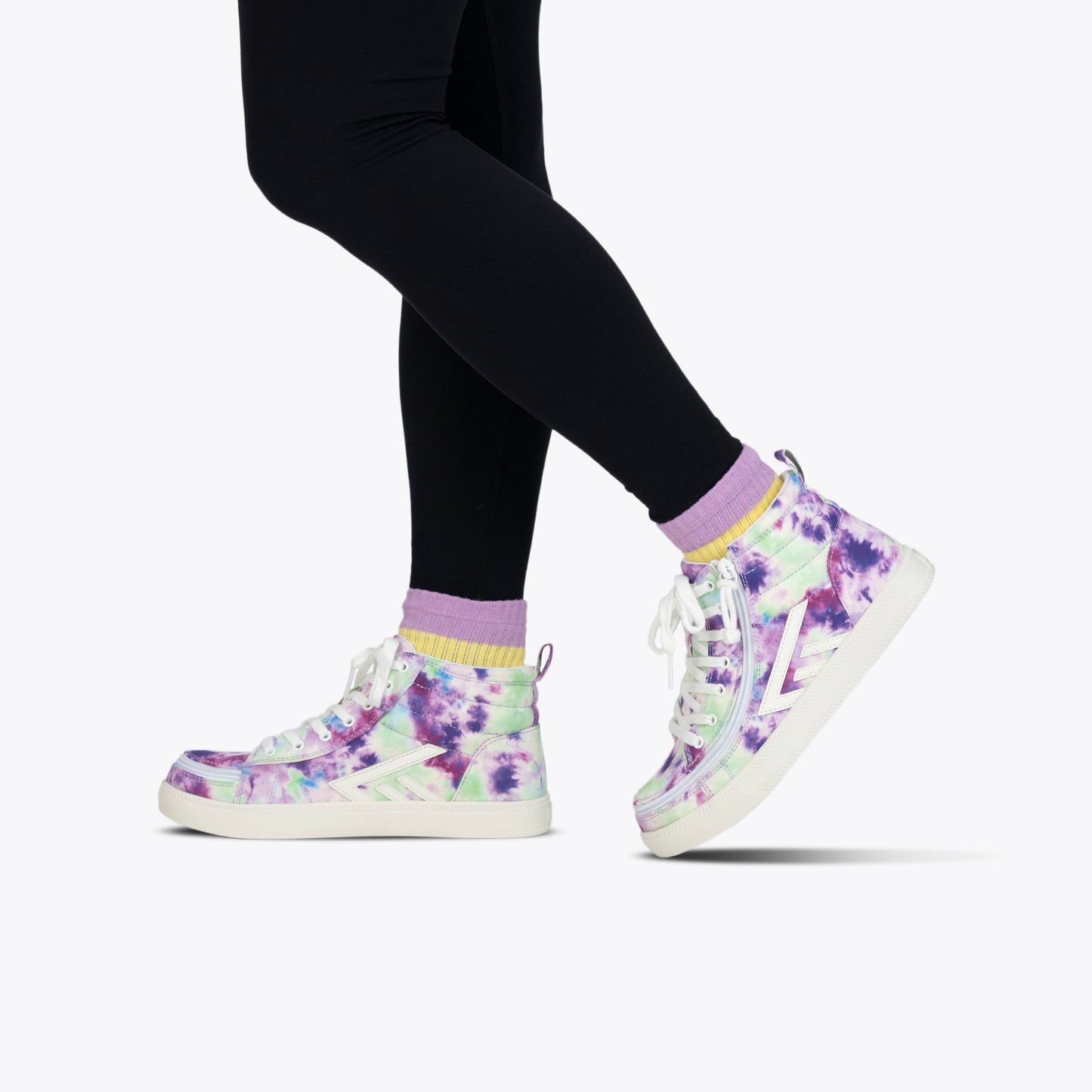Purple Watercolor BILLY CS High Tops
