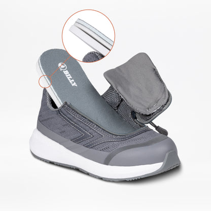 Toddler Charcoal BILLY Goat AFO-Friendly Shoes