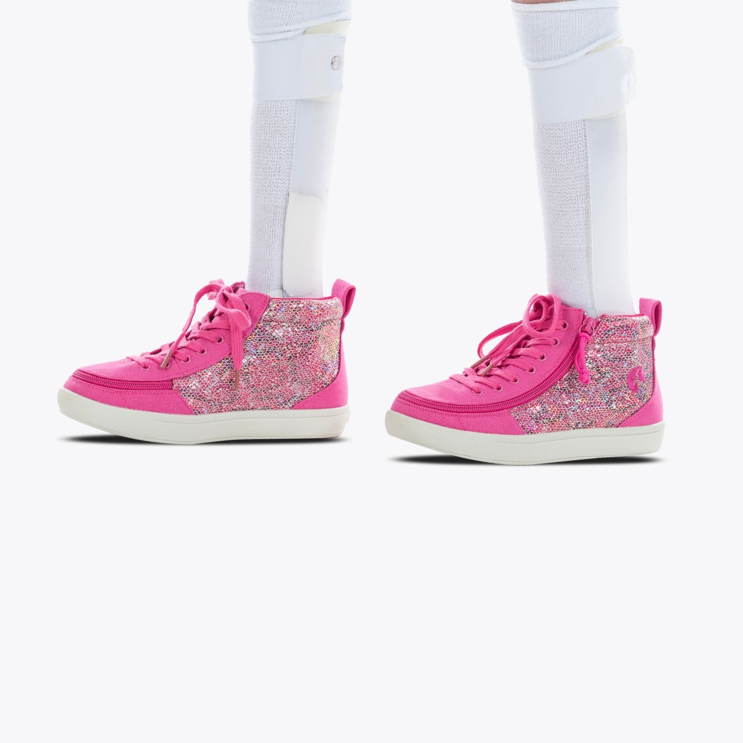 Fuchsia Snake BILLY Classic D|R II High Tops