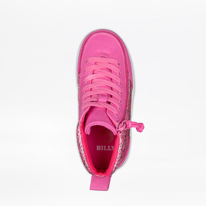 Fuchsia Snake BILLY Classic D|R II High Tops