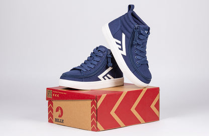 Navy/White BILLY CS High Tops