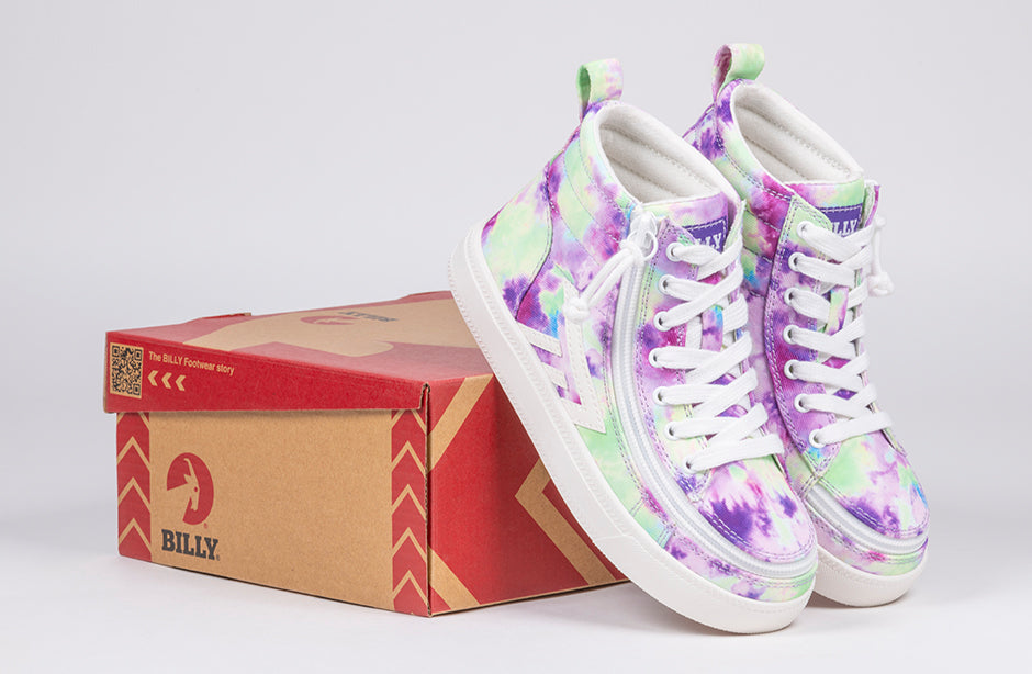 Purple Watercolor BILLY CS High Tops