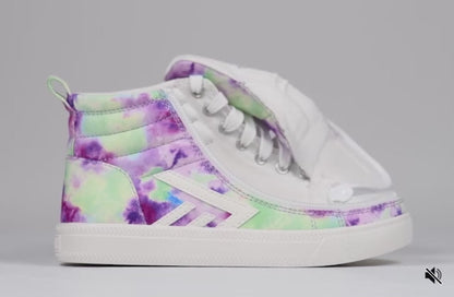 Purple Watercolor BILLY CS High Tops