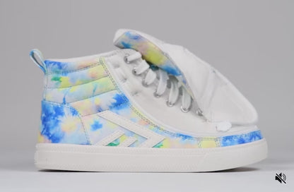 Blue Watercolor BILLY CS High Tops